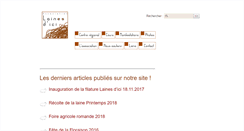 Desktop Screenshot of lainesdici.ch